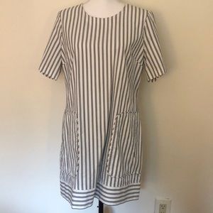 AVEC LES FILLES striped dress Size Large
